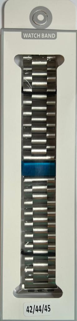 Curea metalica ceas bratara Silver 42-44 mm